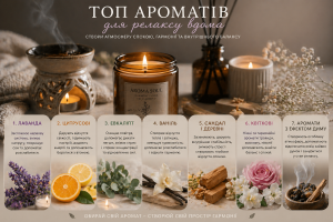топ ароматів для релаксу